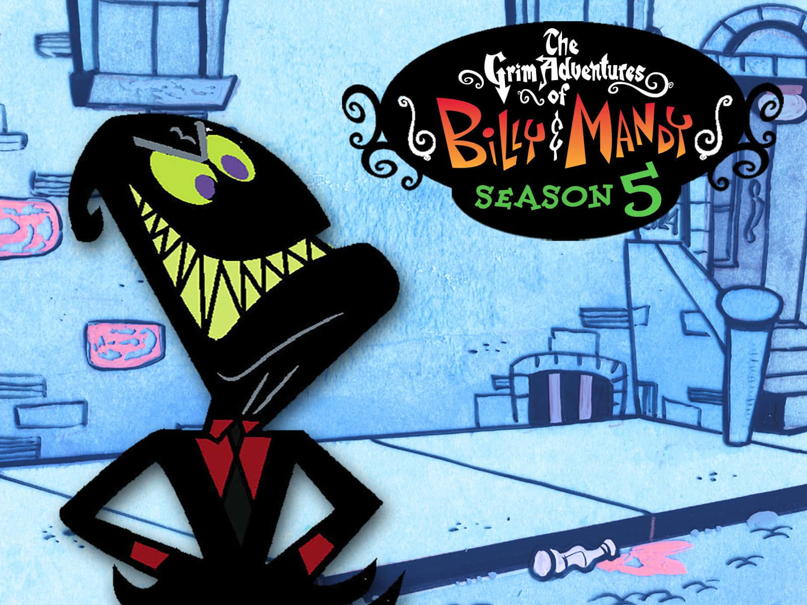 The Grim Adventures Of Billy And Mandy - Unforgettable Trio Background