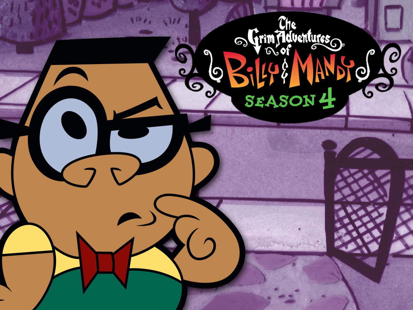 The Grim Adventures Of Billy & Mandy - The Trio In Action Background