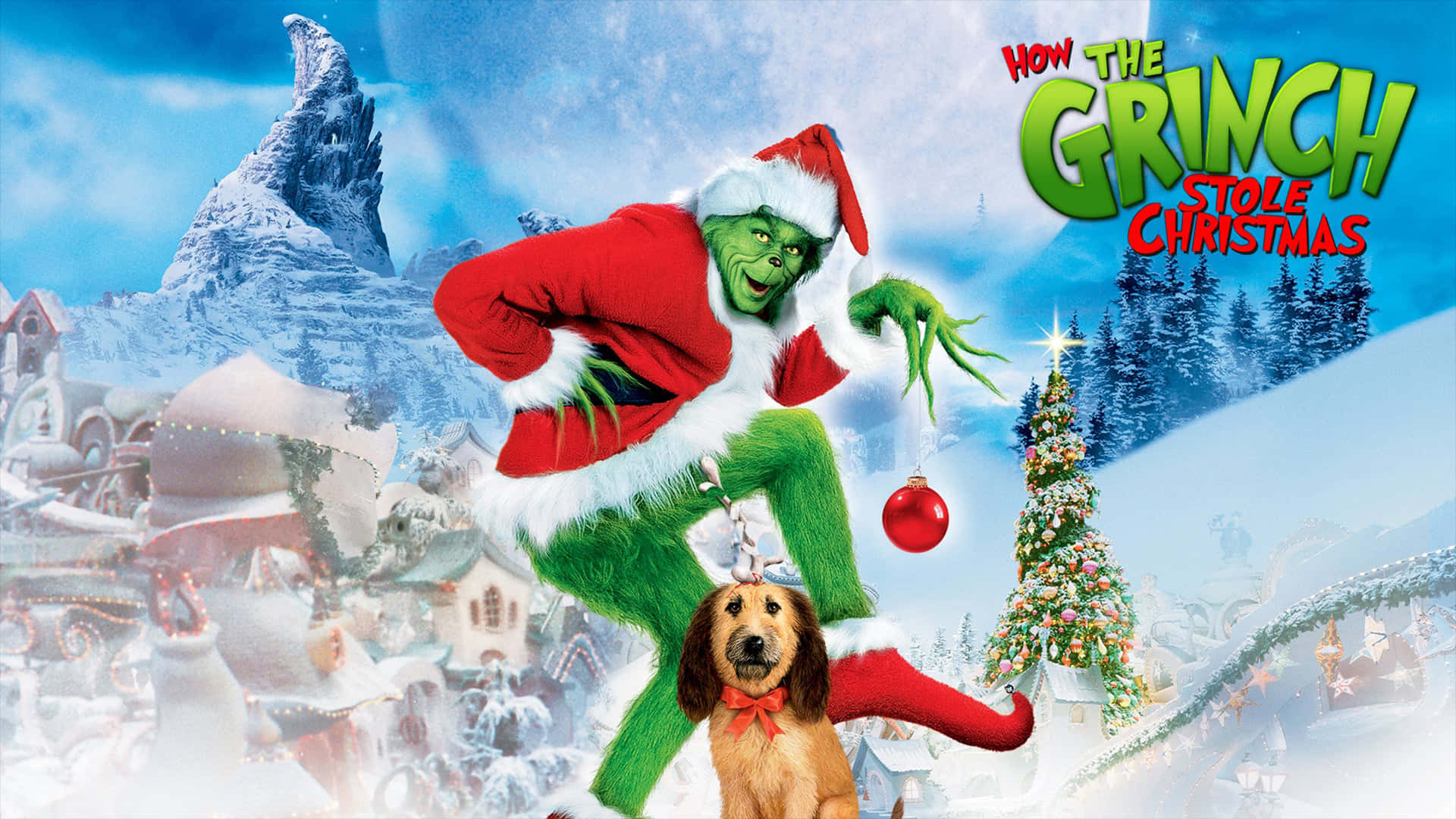 The Grinch And The Christmas Tree Background