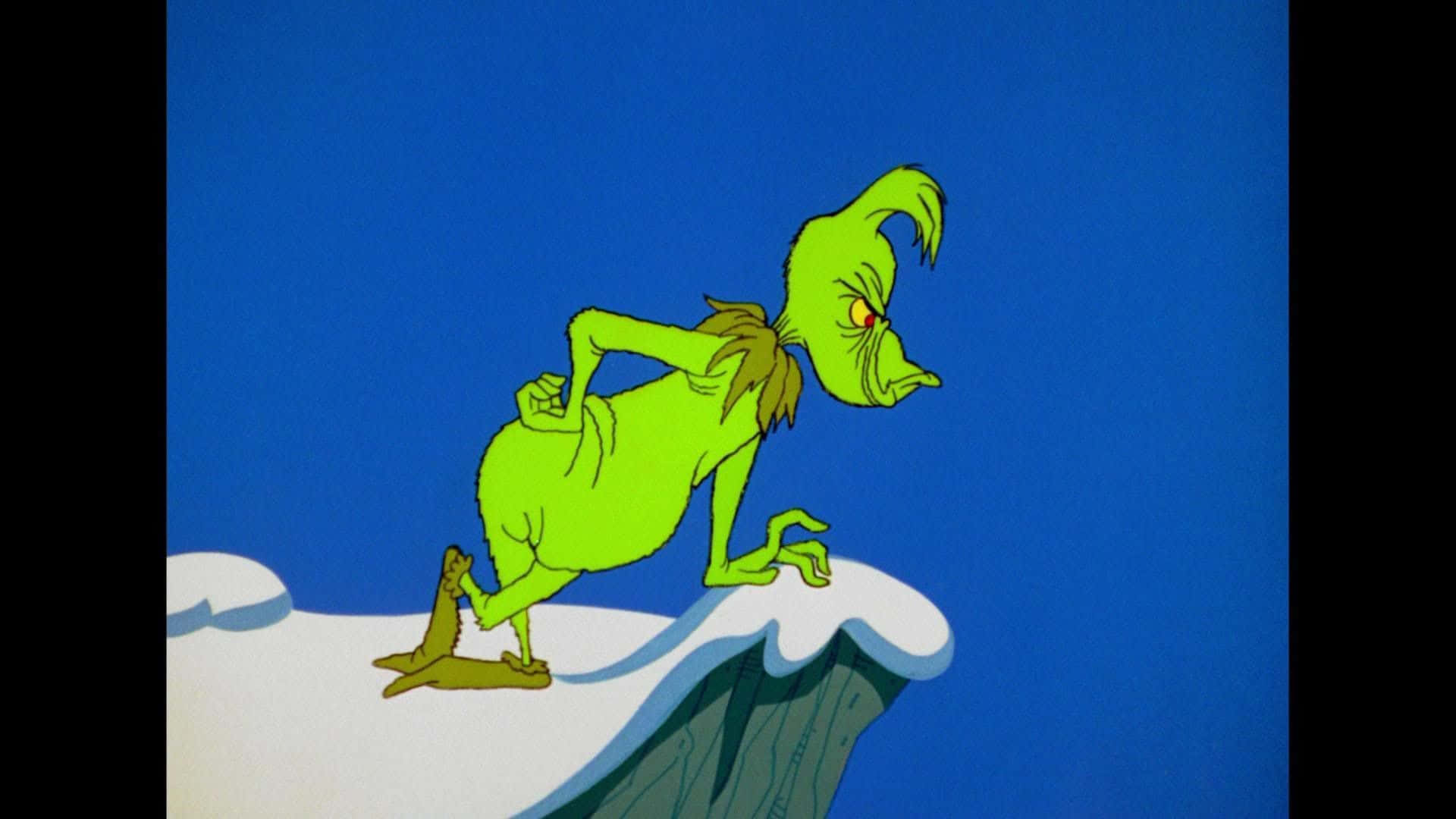 The Grinch In The Snow Background