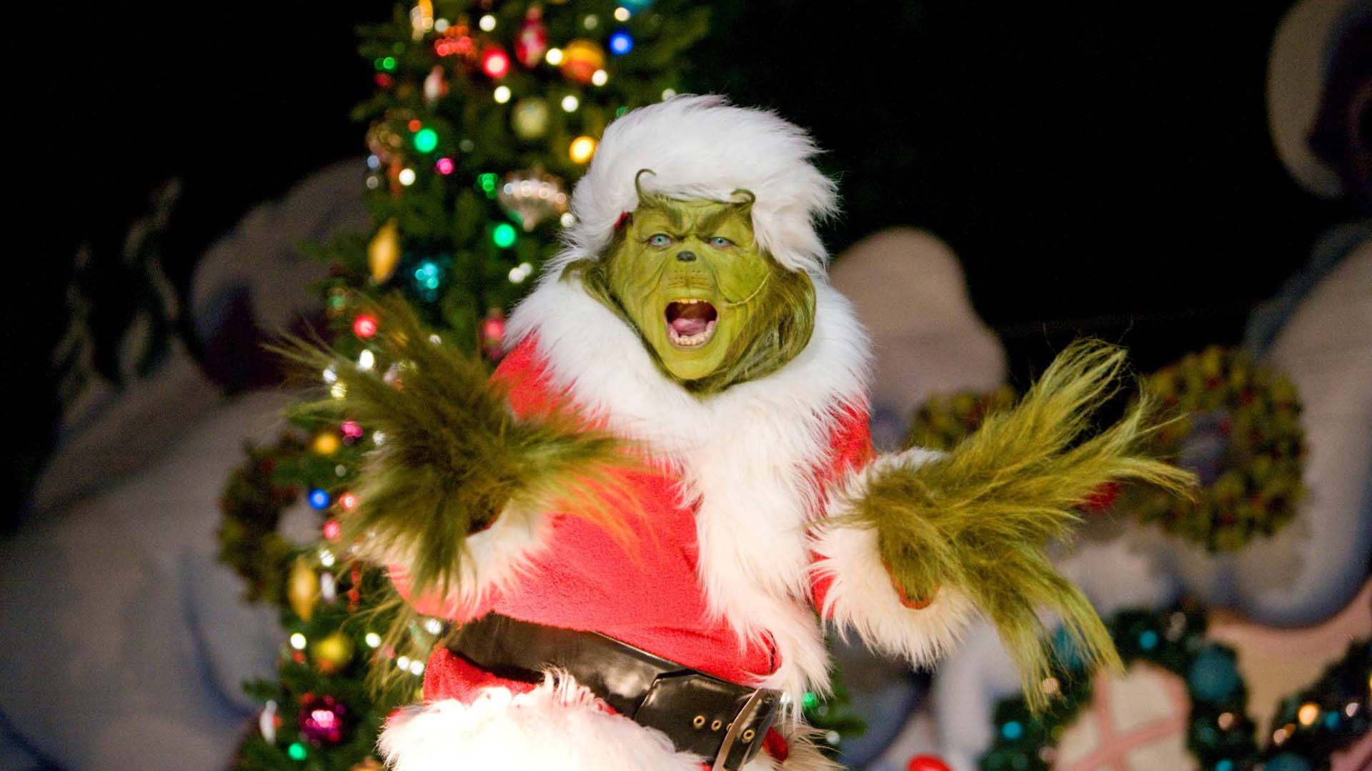 The Grinch Showing Off His Musical Prowess Background