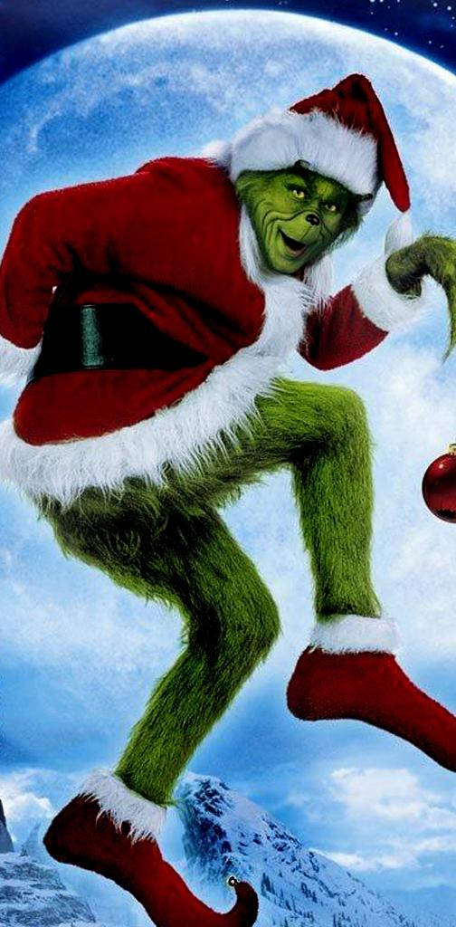 The Grinch Sneaky Pose Background