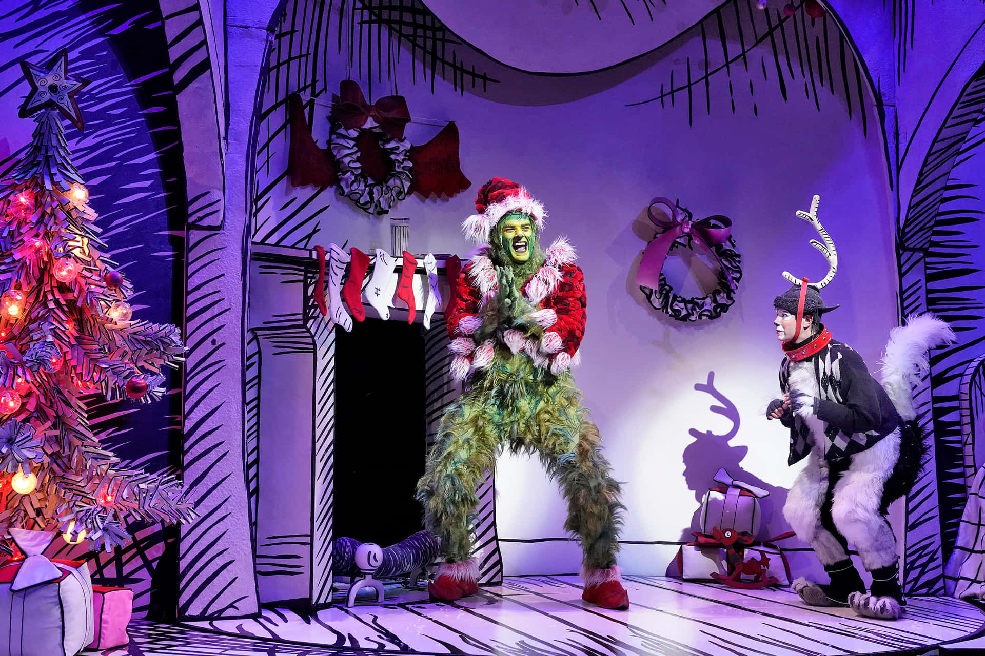 The Grinch - The Christmas Show Background