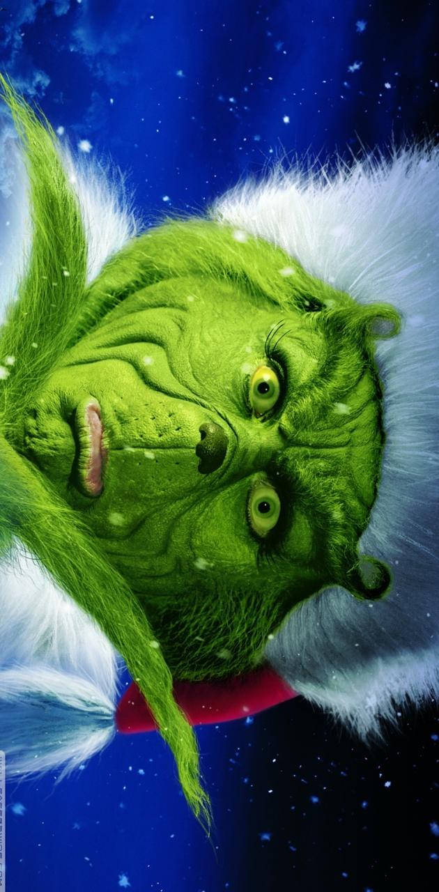 The Grinch Tilted Head Background