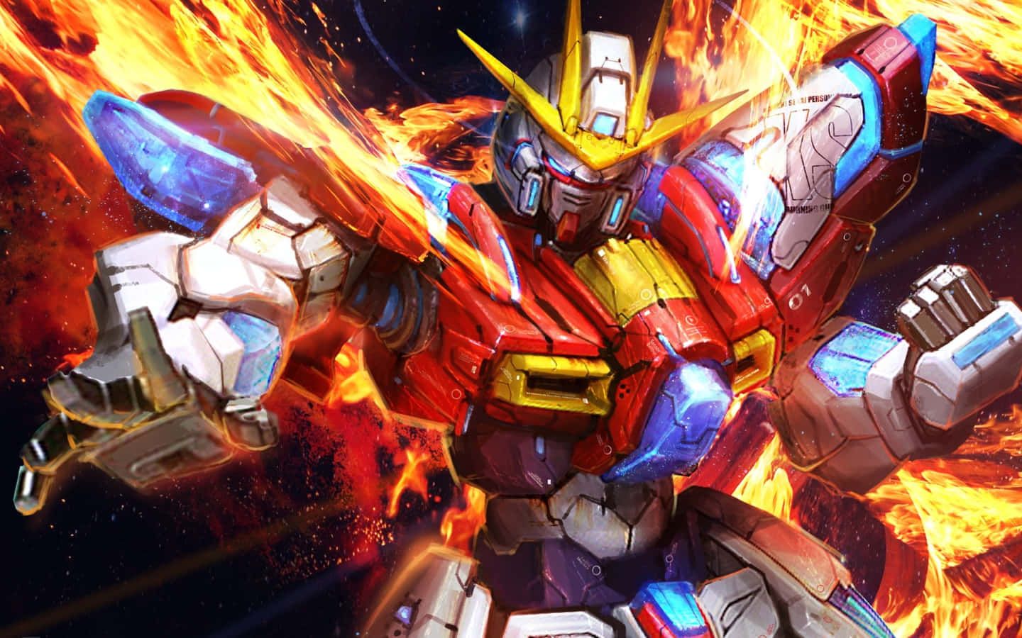 The Gundam Virtue Is Here Background