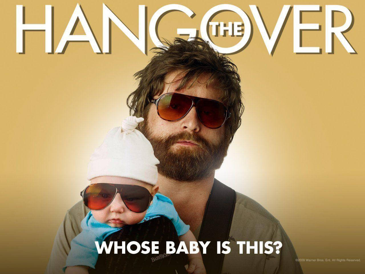 The Hangover Alan Garner Baby Cool Sunglasses Background