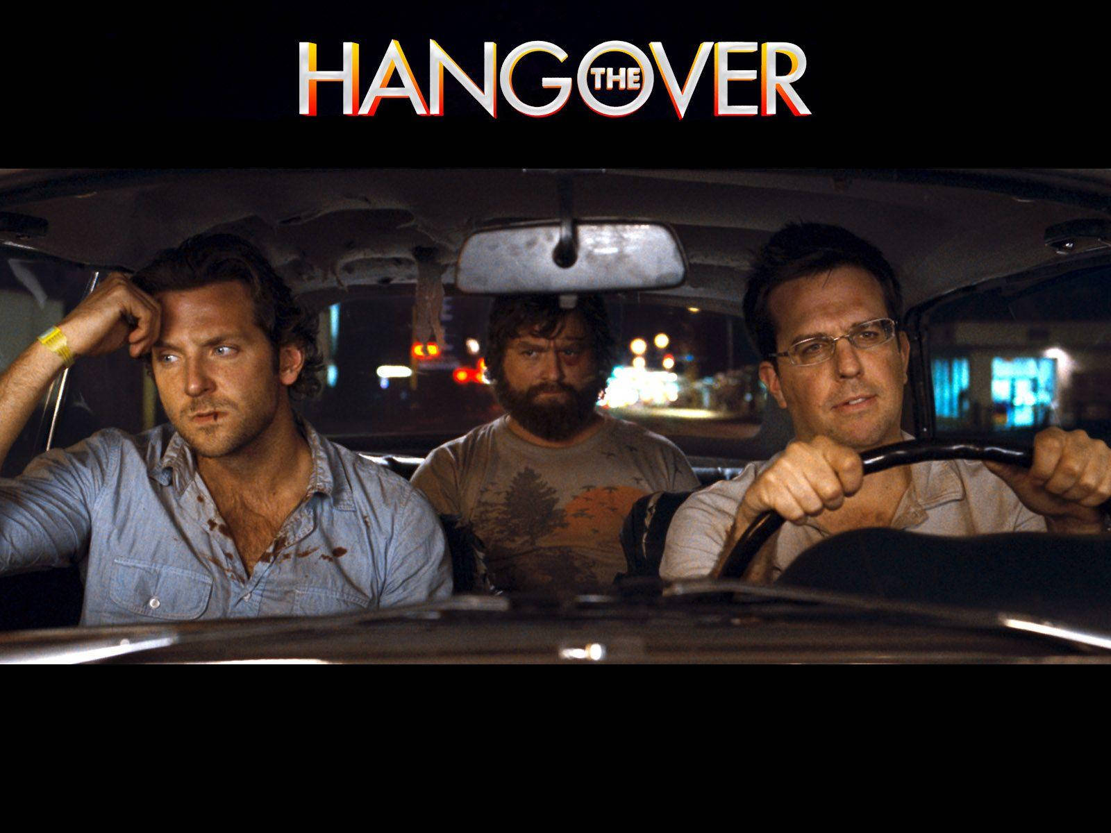 The Hangover Movie Poster Car Phil Stu Alan