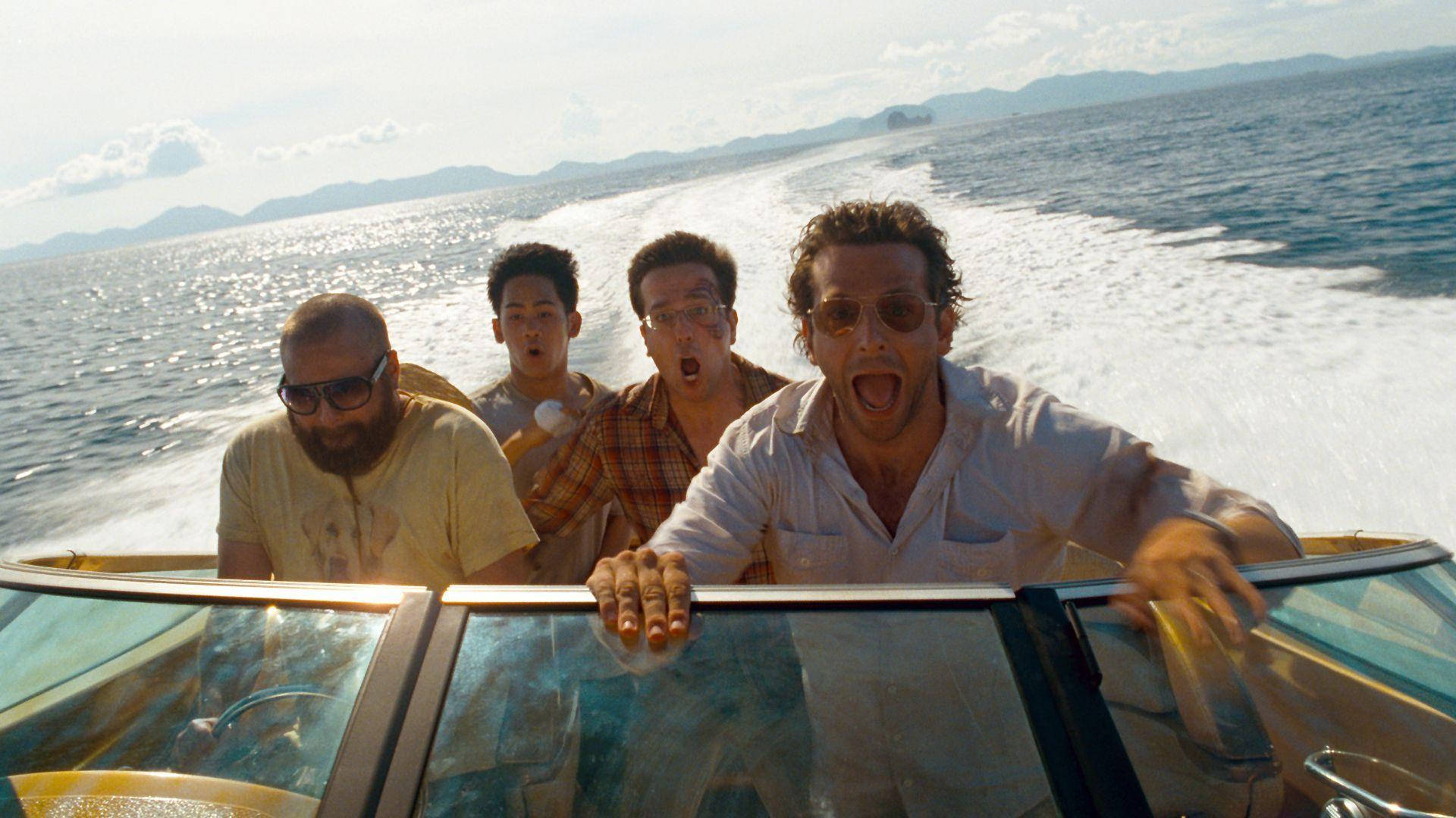 The Hangover Part Ii Beach Speedboat Ride Background