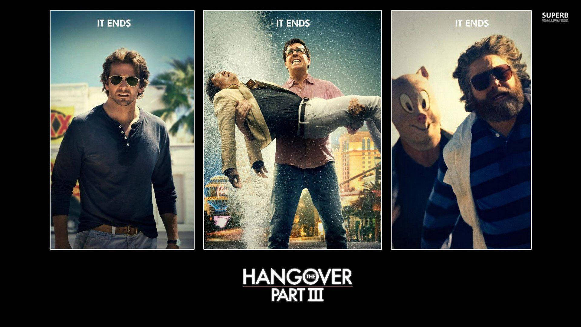 The Hangover Part Iii Movie Poster Collection Background