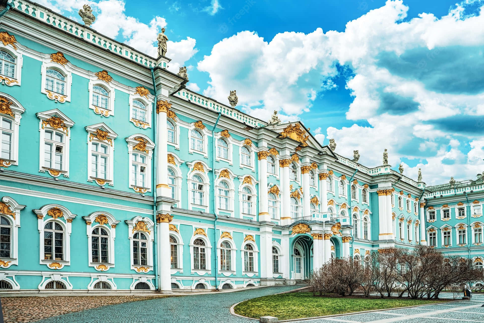 The Hermitage Aesthetic Cover Background