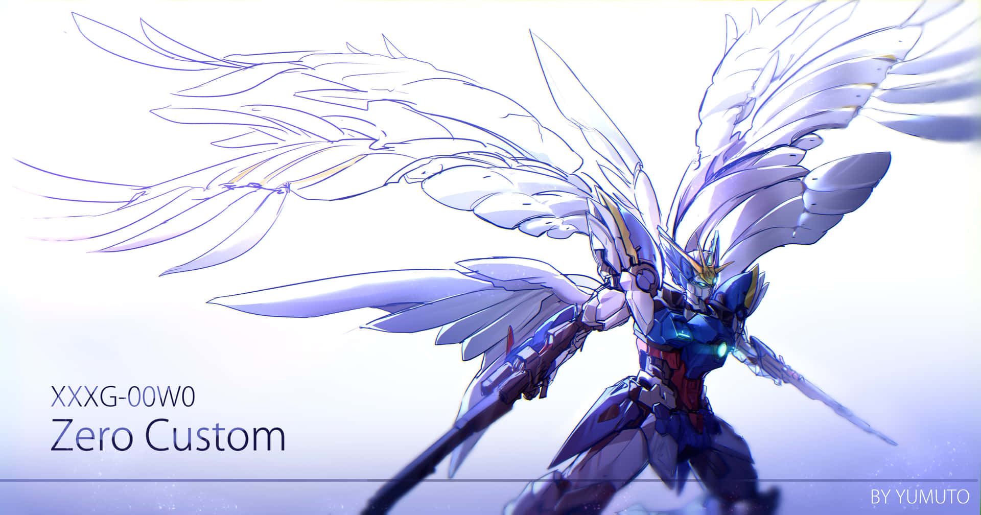 The Heroes Of Gundam Wing Background