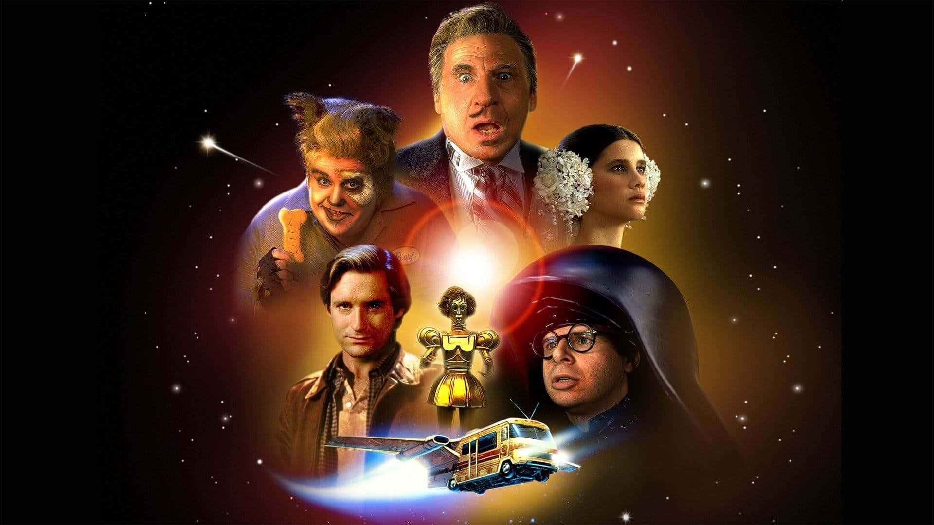 “the Heroes Of Spaceballs On Their Mission To Save Princess Vespa”