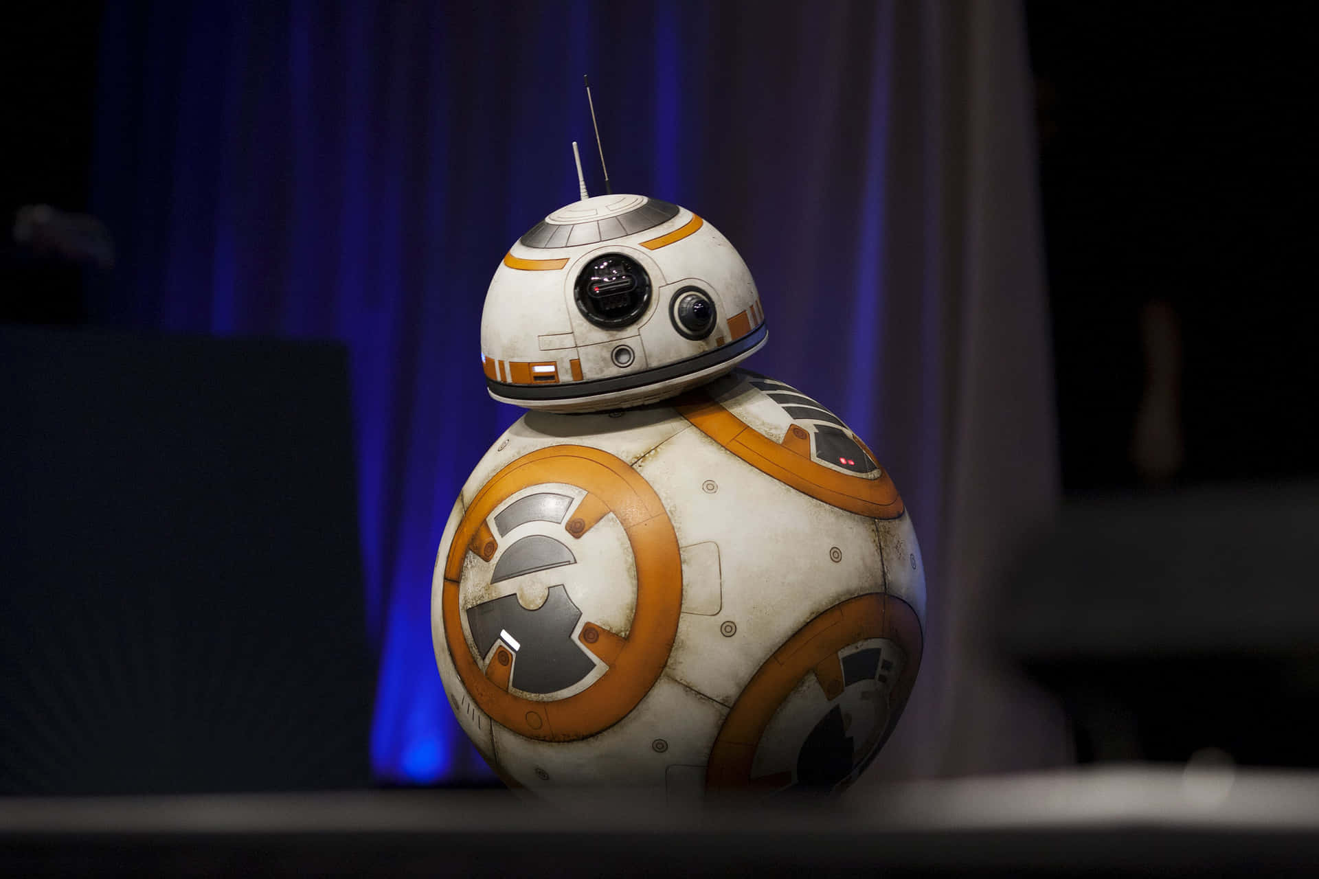 The Heroic Bb-8 Droid From The Star Wars Movie Series Background