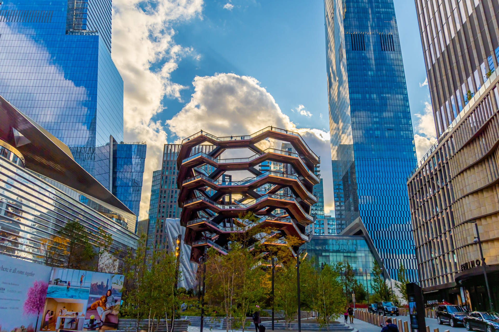 The High Line And Hudson Yards Background