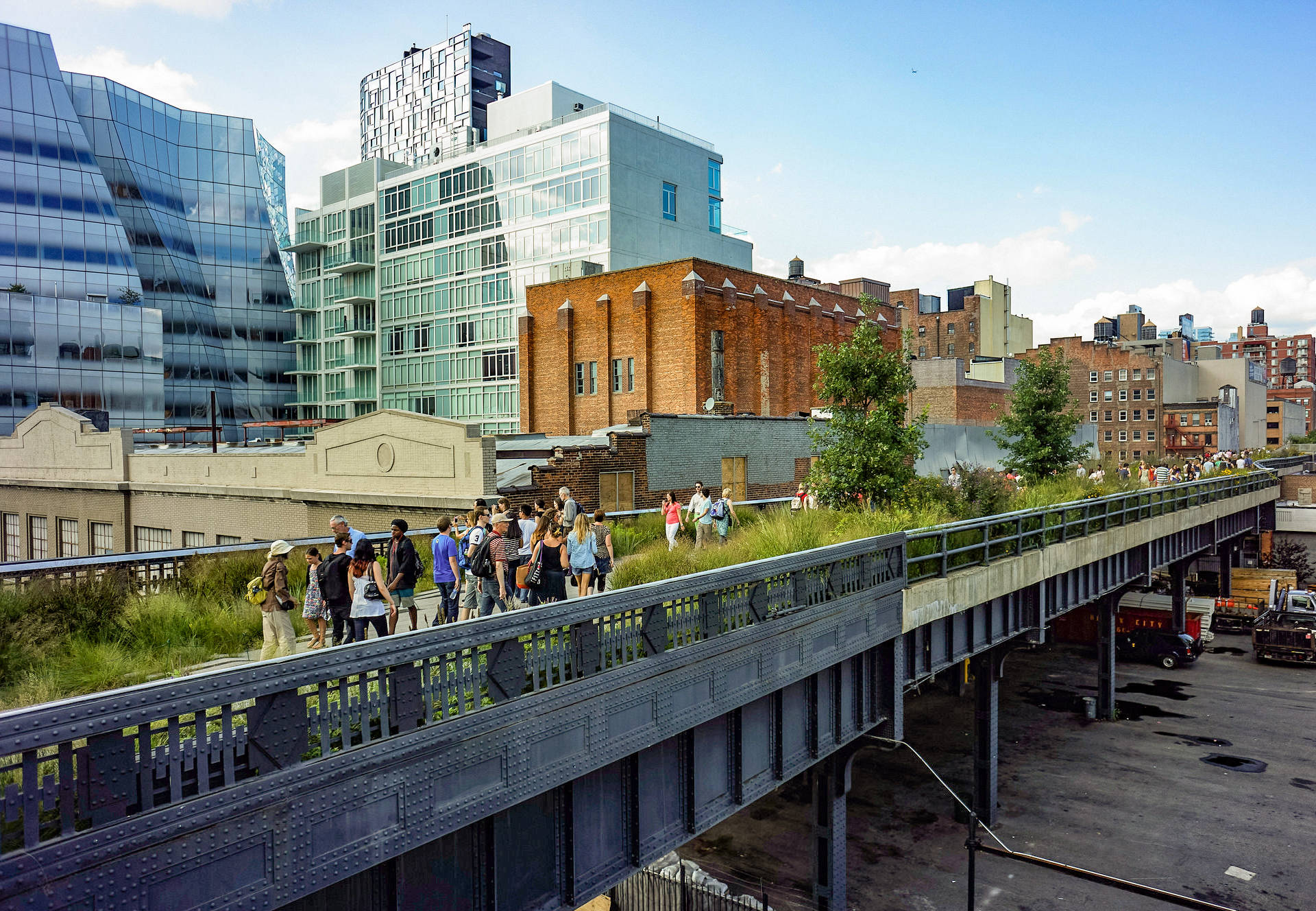 The High Line Public Park Background