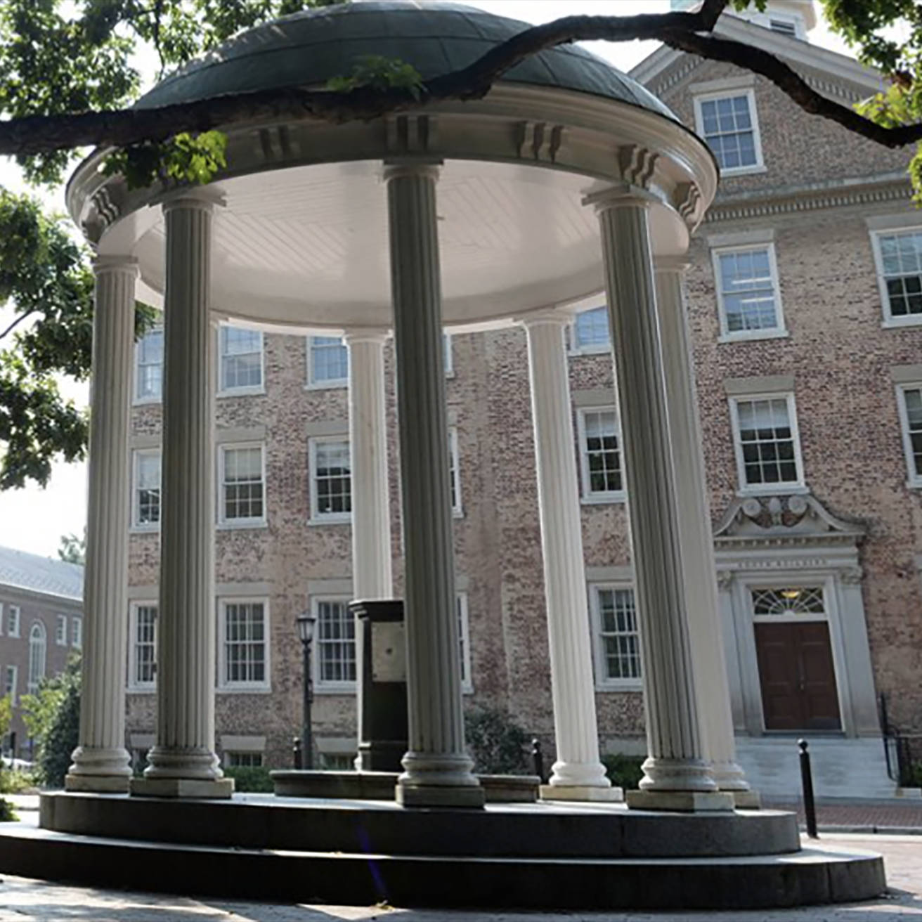 The Historic Old Well At The University Of North Carolina - A Touchstone Of Tradition Background