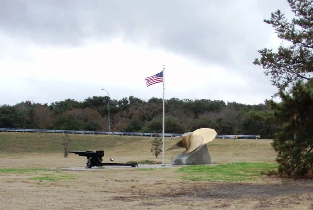 The Historic Propeller In Norfolk, Virginia Background