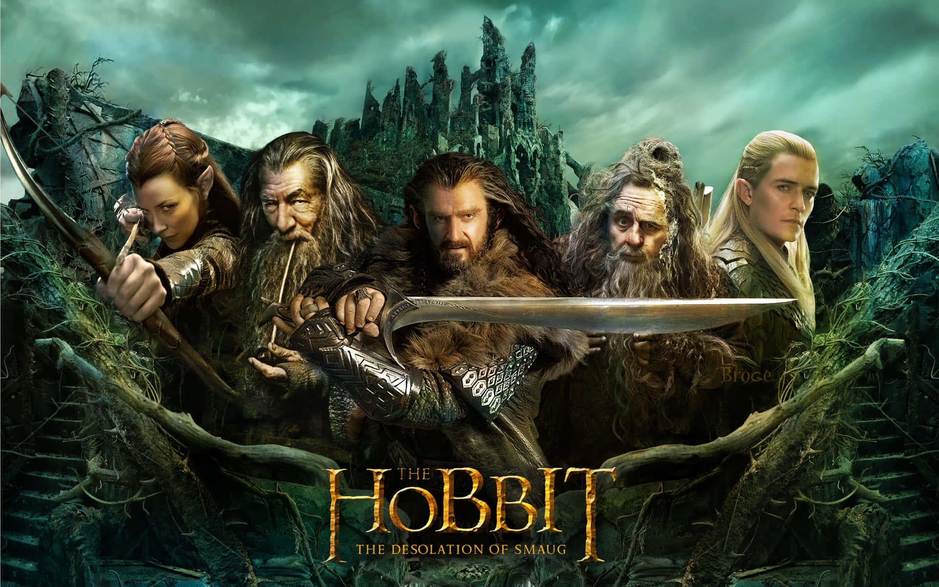 The Hobbit Desolationof Smaug Characters Background