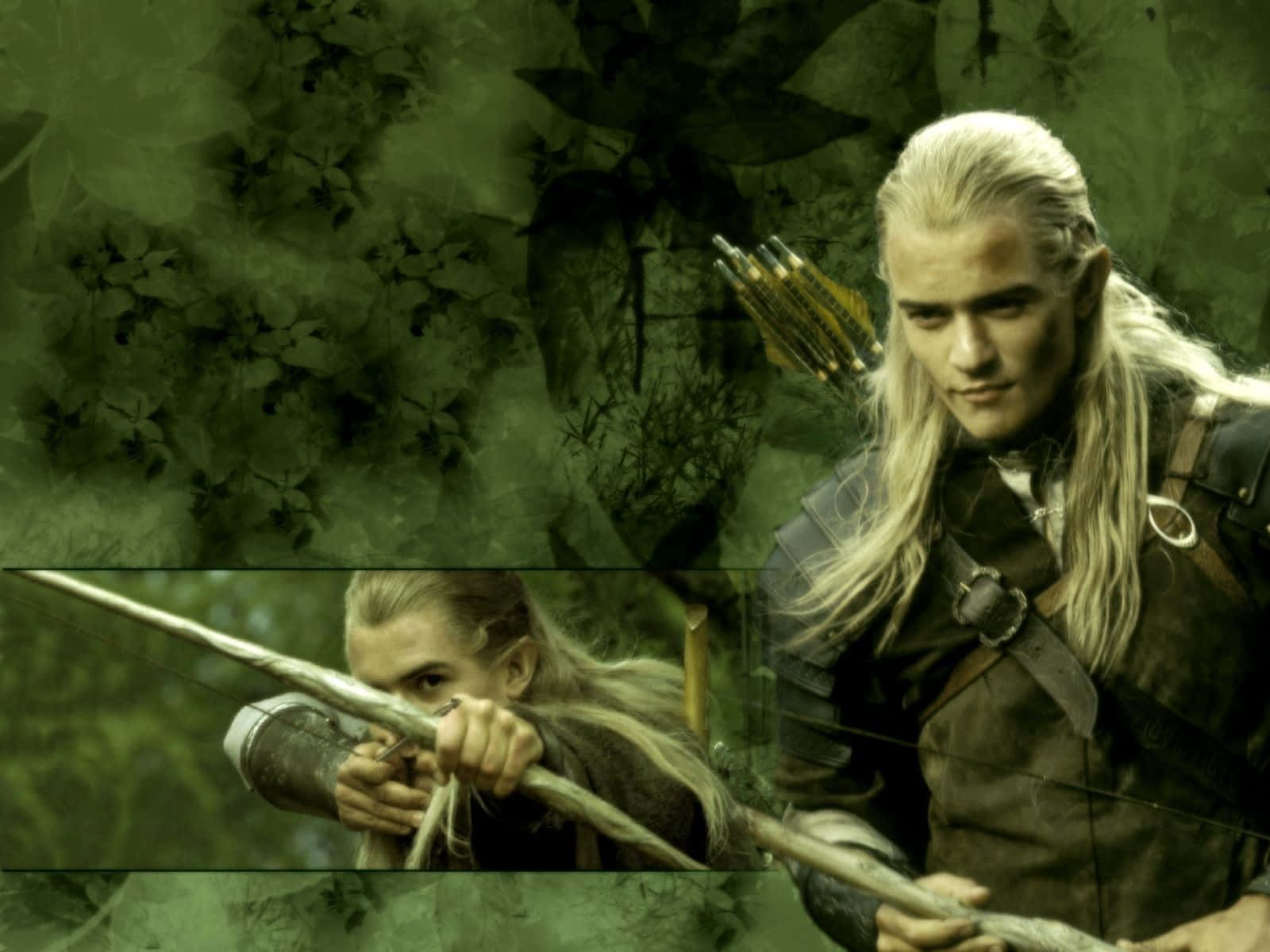 The Hobbit With An Arrow In His Hand Background