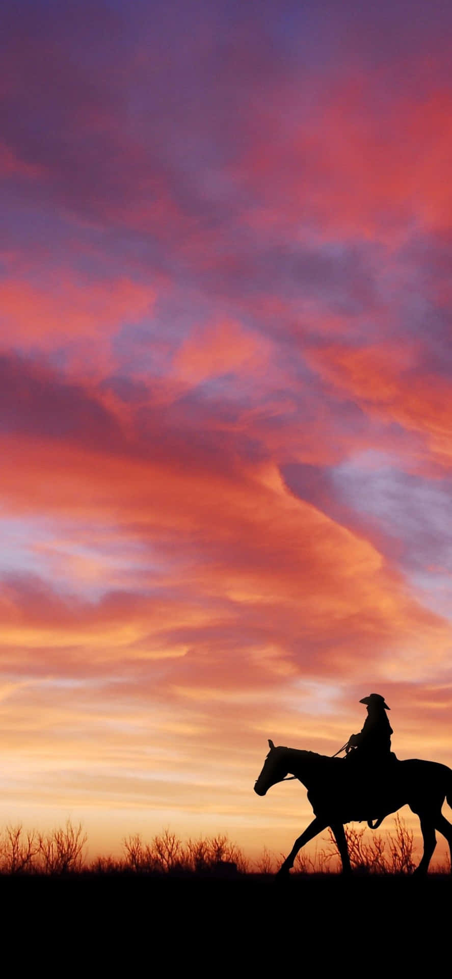 The Hub Of The West - Cowboy Iphone Background