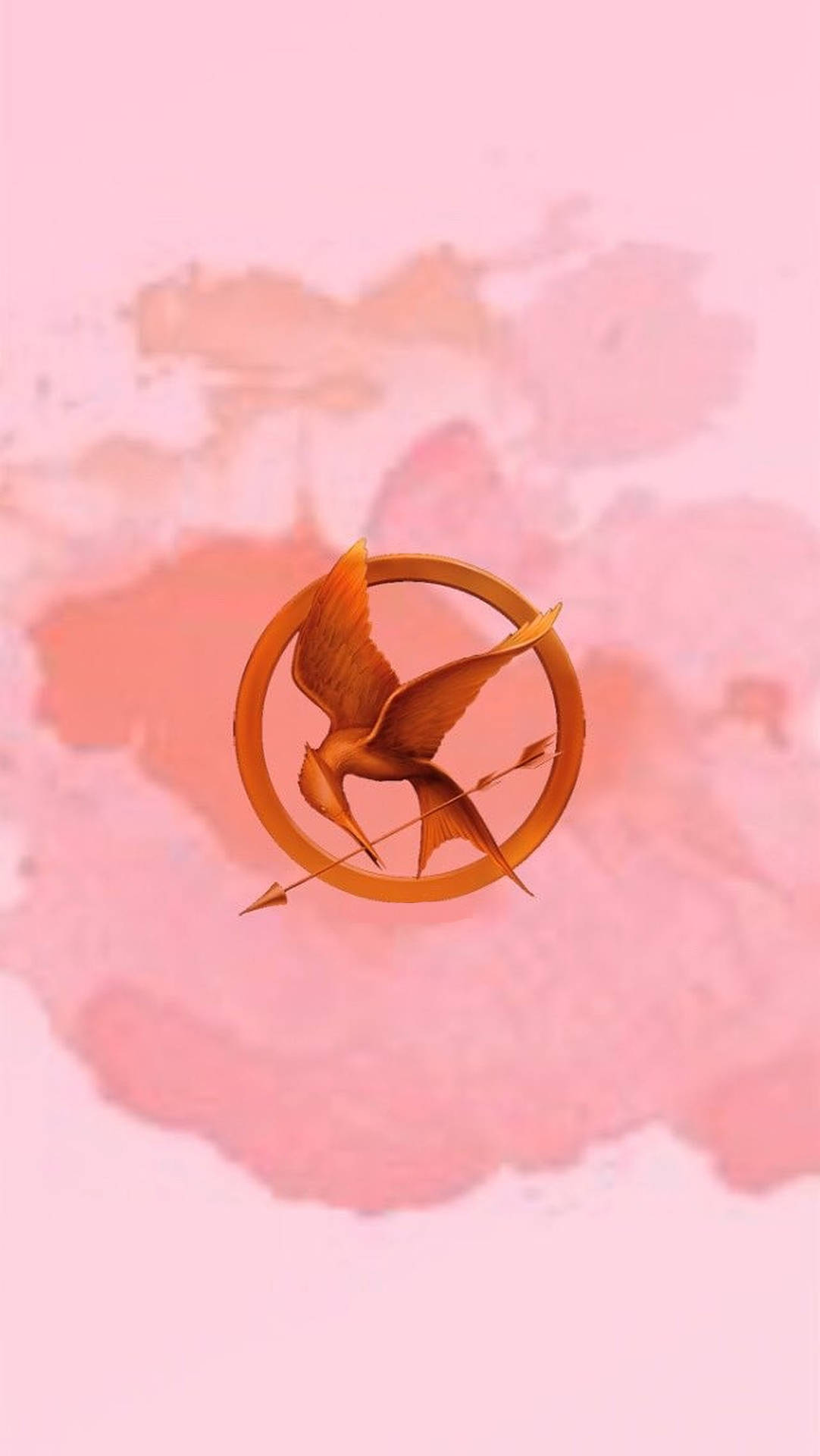 The Hunger Games Aesthetic Logo Background