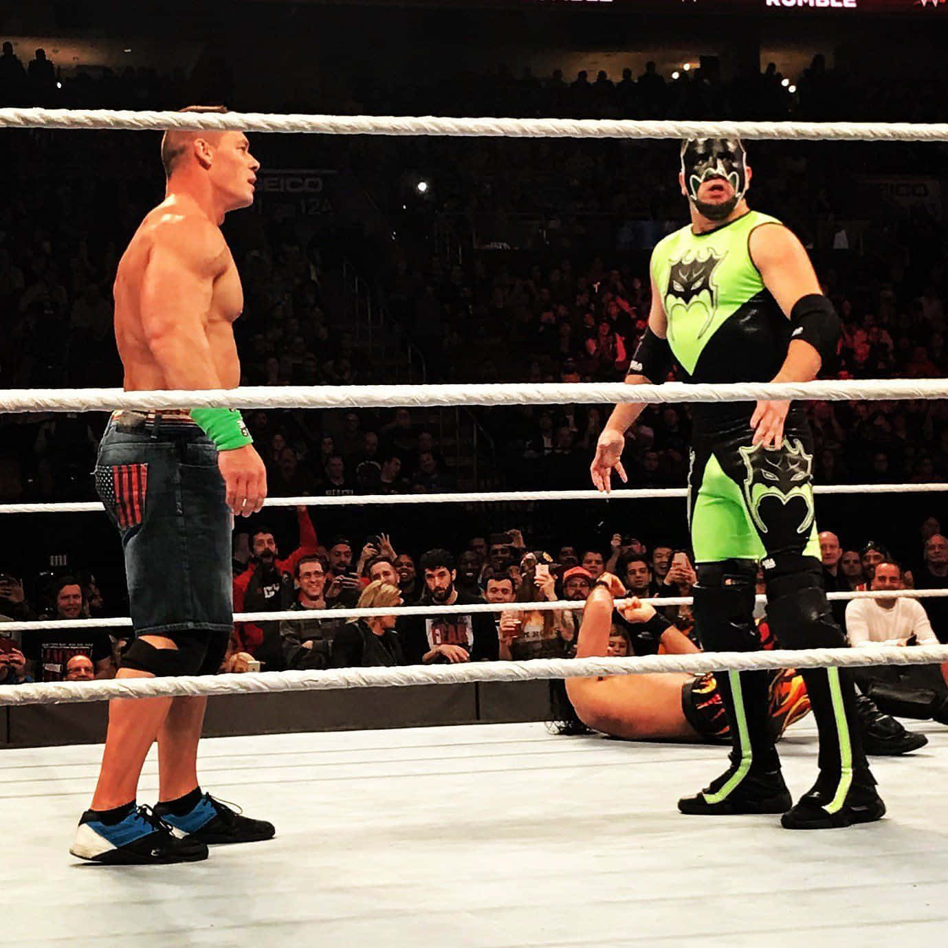 The Hurricane Against John Cena 2018 Background