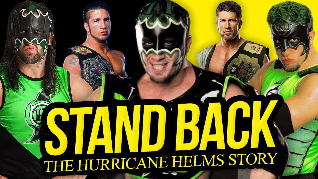 The Hurricane Helms Story Collage Background