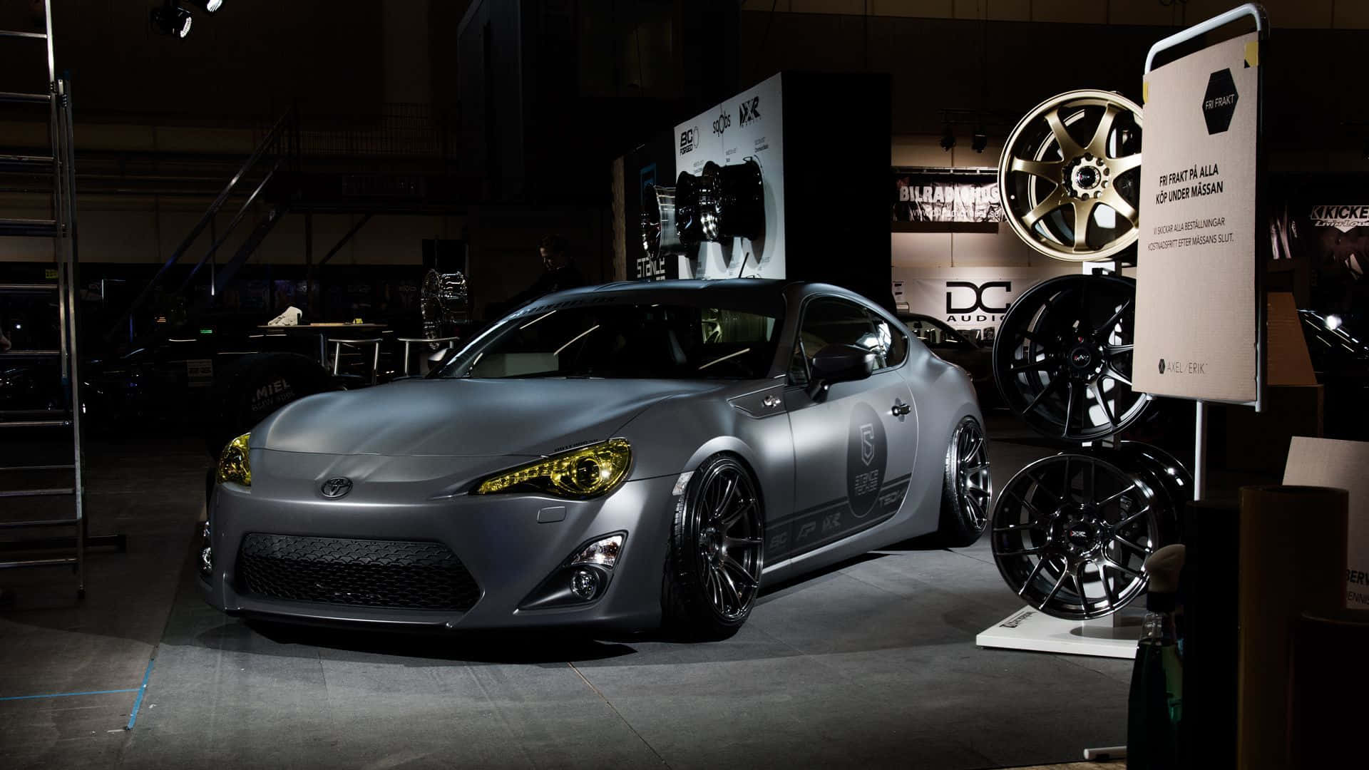 The Iconic 4k Toyota 86 Features Classic And Modern Design Elements. Background