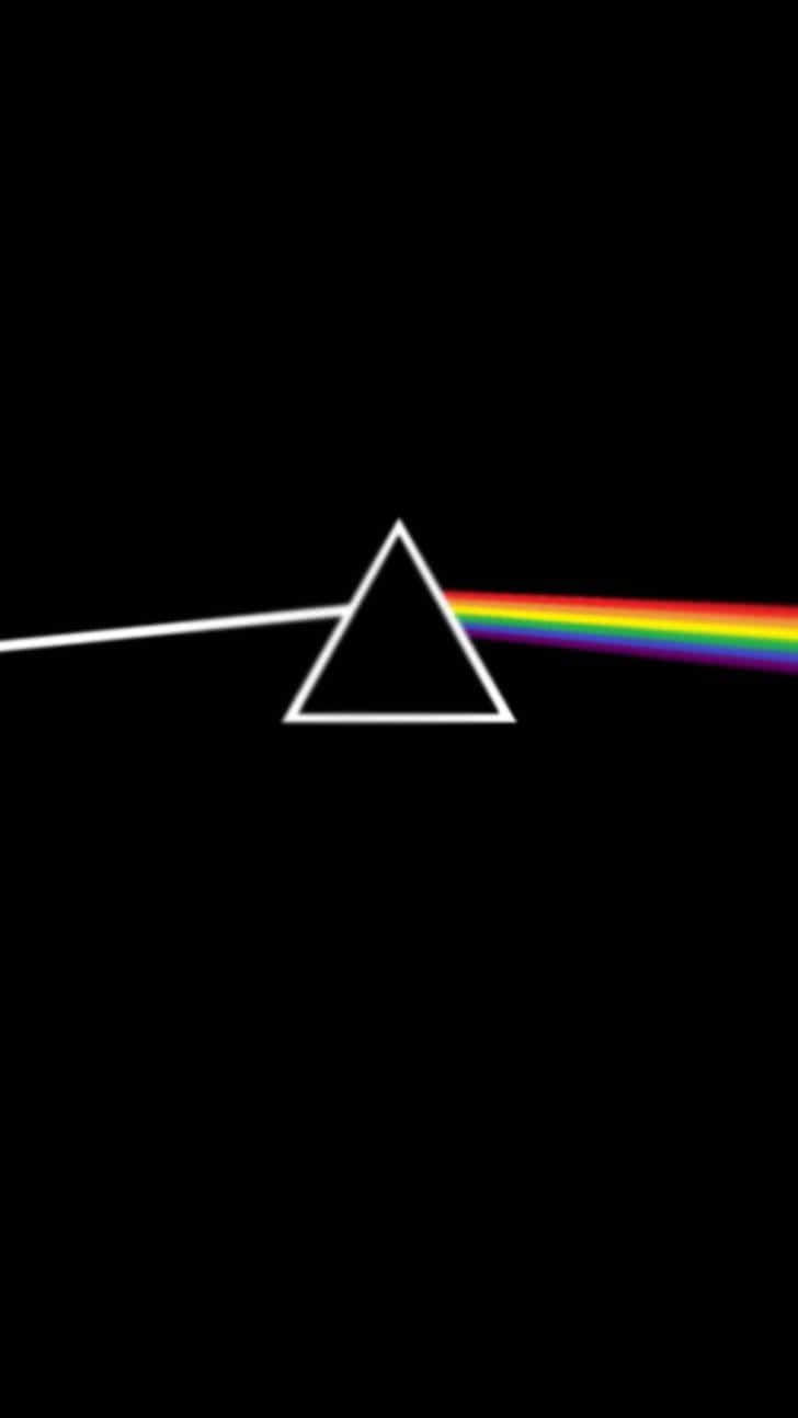 The Iconic Album Artwork Of Pink Floyd's 'dark Side Of The Moon' Background