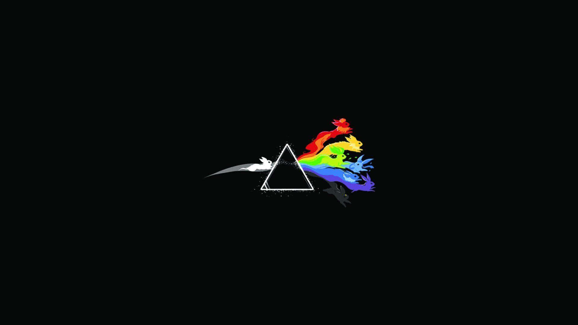 The Iconic Album Cover Of Pink Floyd's Dark Side Of The Moon