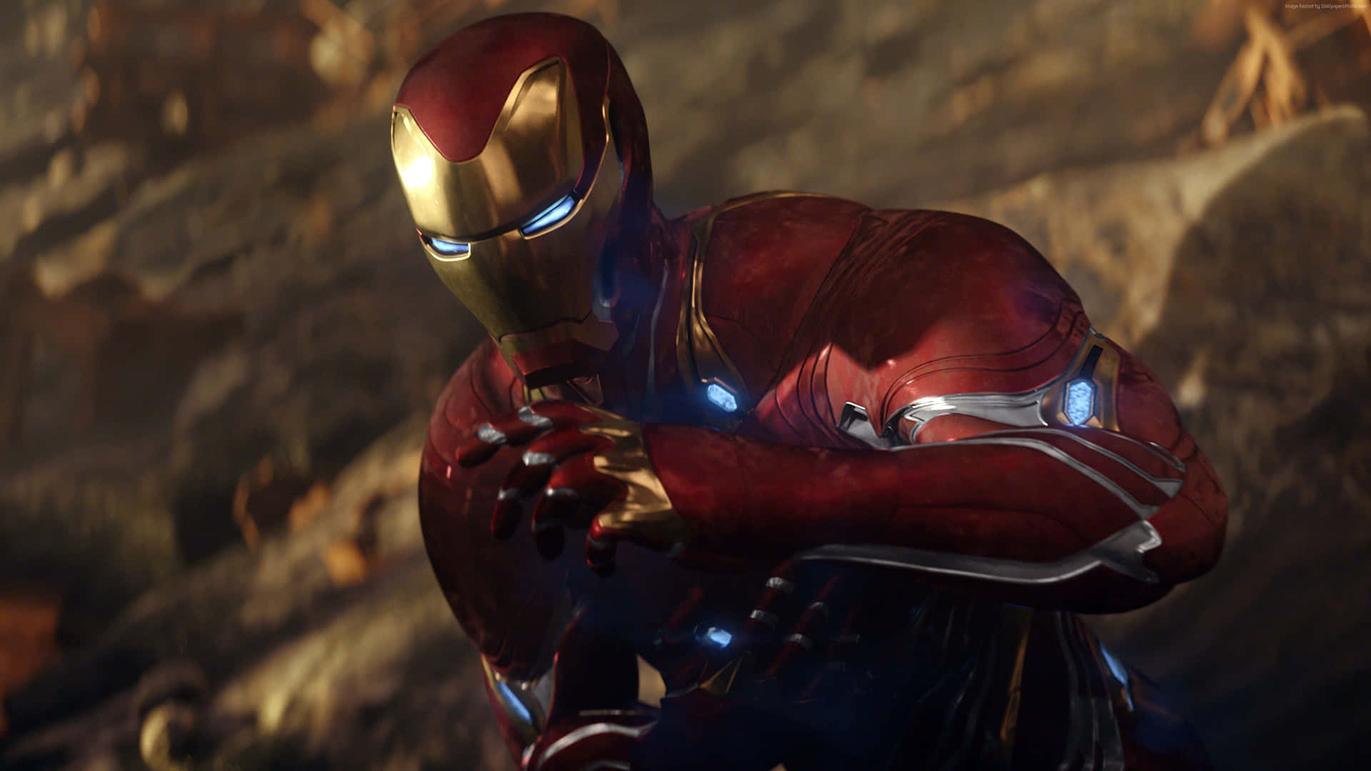 The Iconic And Beloved Iron Man From The Avengers Background