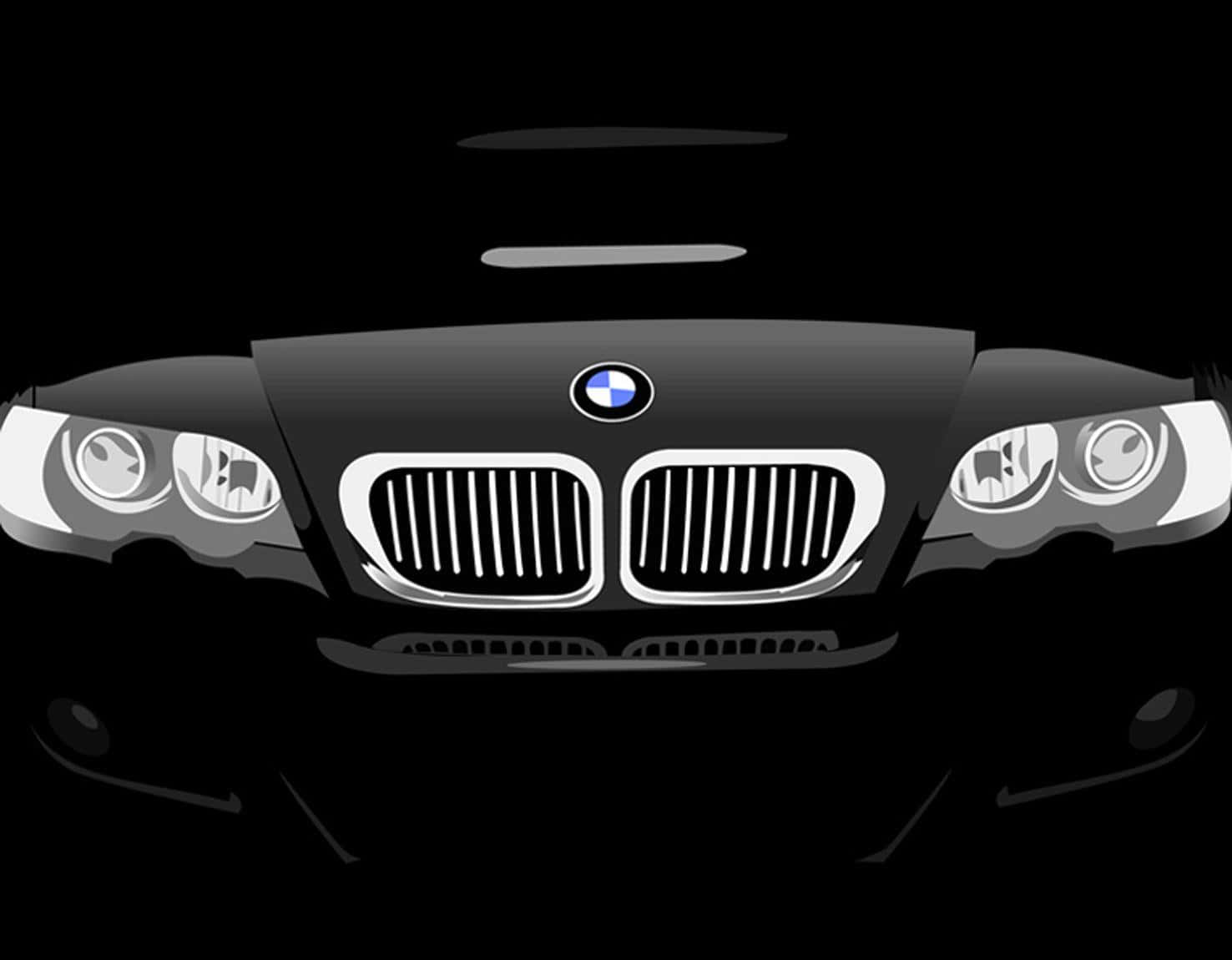 The Iconic Bmw Emblem Radiating With Elegance. Background