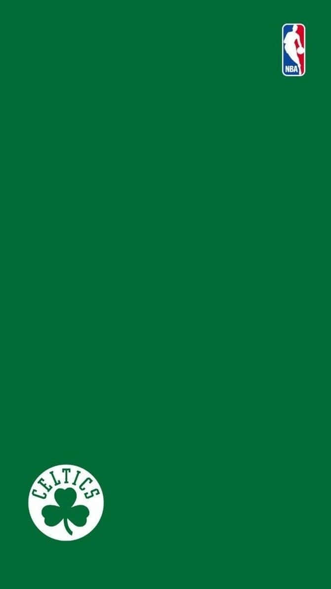 The Iconic Boston Celtics Team Logo Background