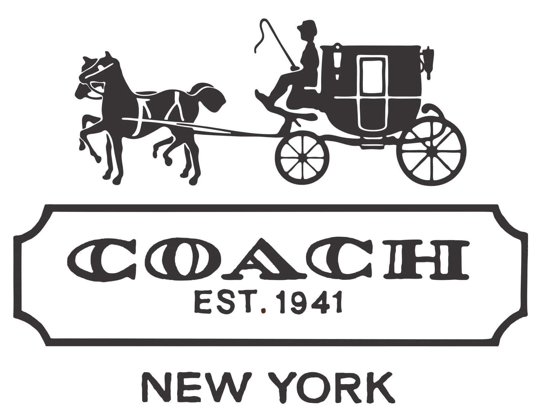 The Iconic Coach Logo Background