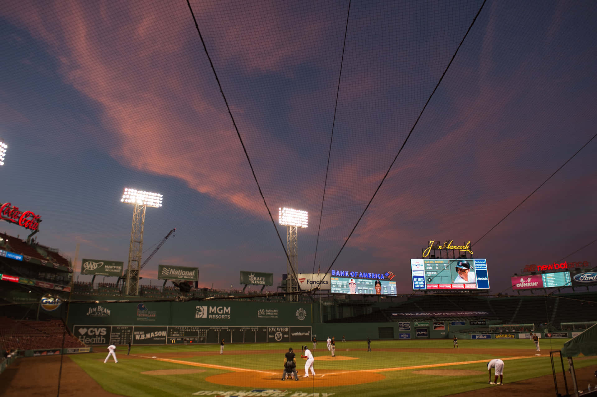 The Iconic Fenway Park Reimagined In 4k Background