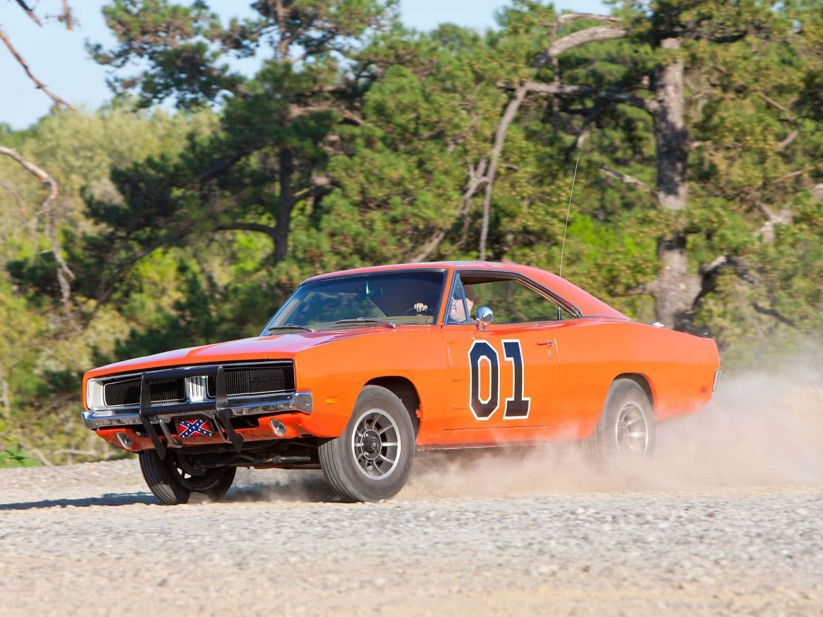 The Iconic General Lee 1969 Charger Background