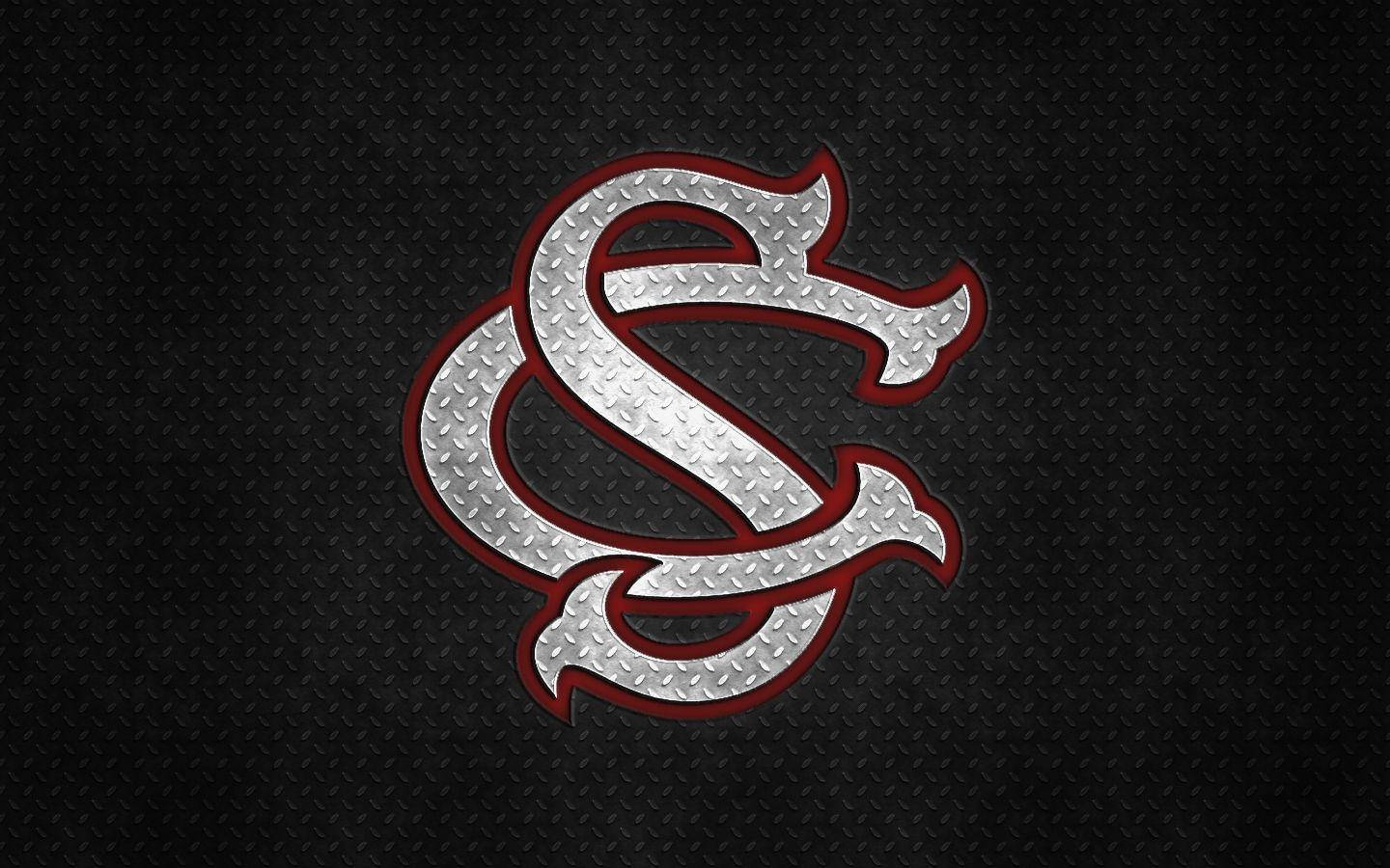 The Iconic Intertwined Letters Logo Of University Of South Carolina.