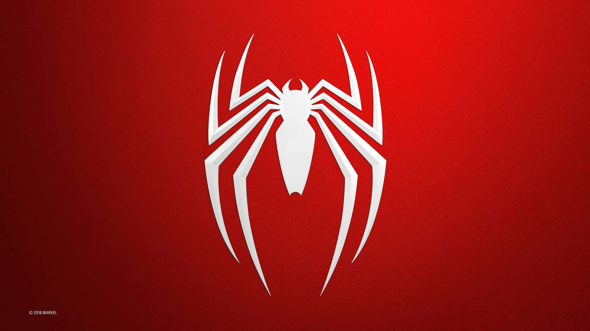 The Iconic Logo For Spider Man For Playstation 4 Background