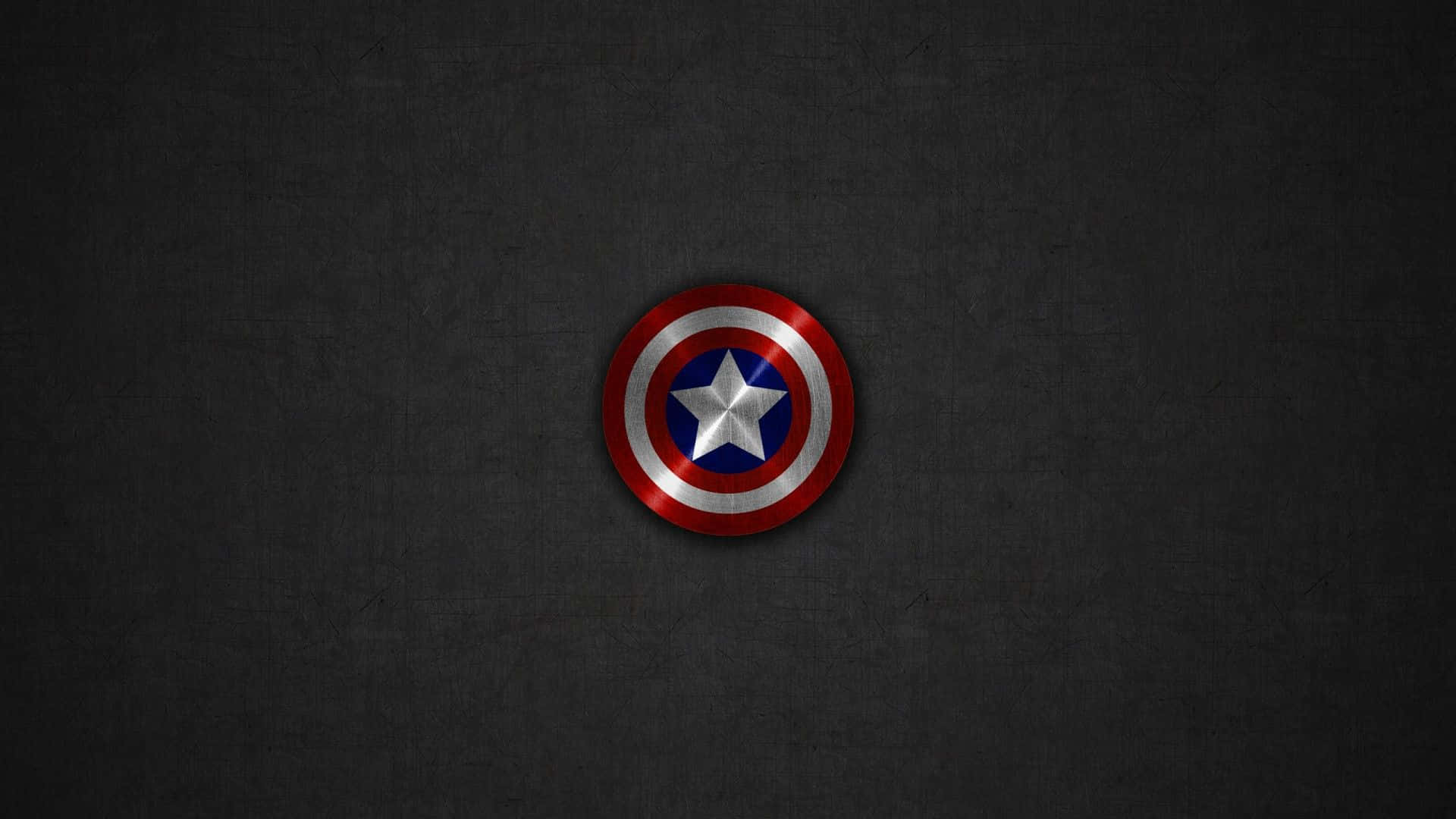 The Iconic Logo Of Captain America Background
