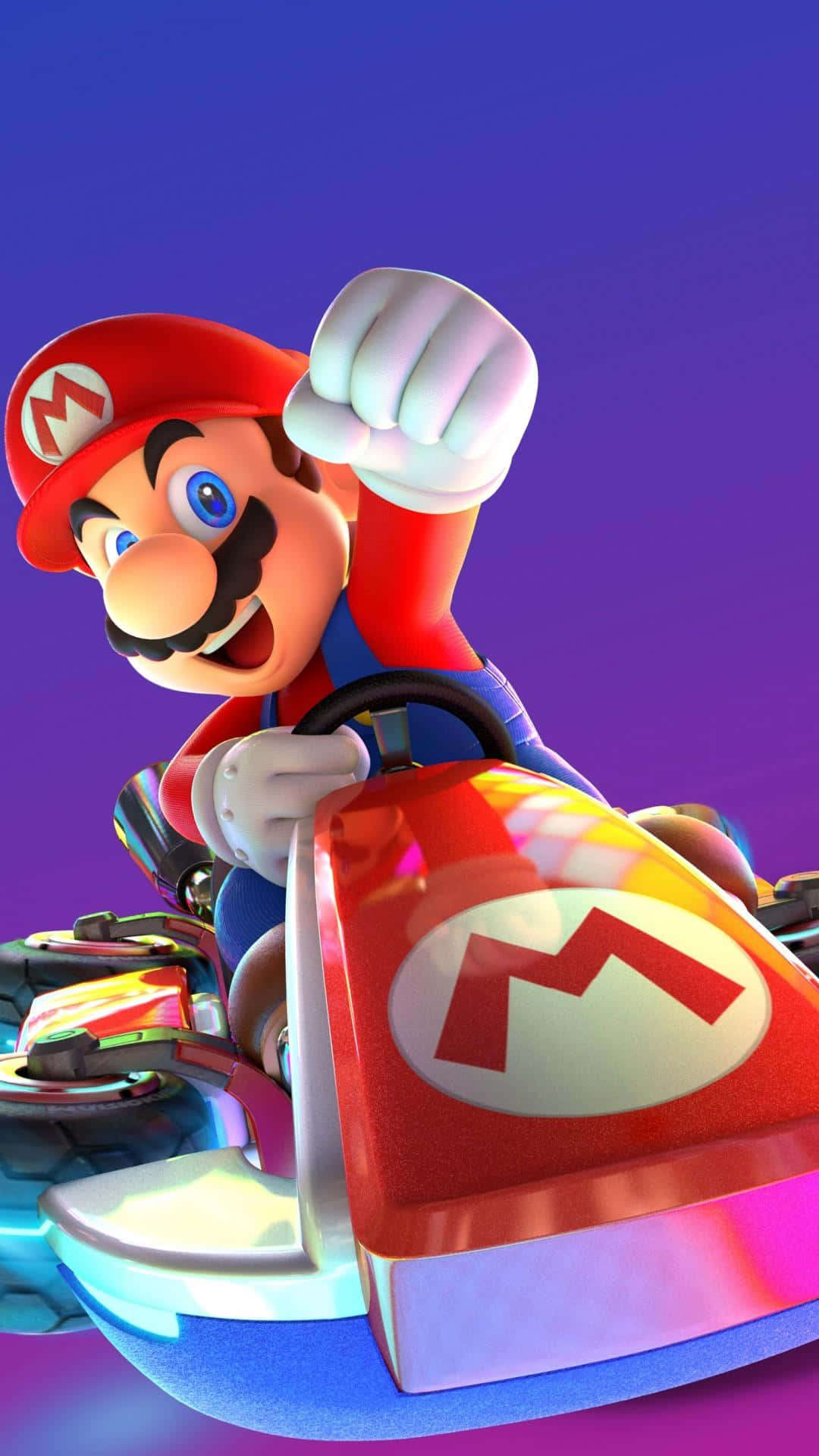 The Iconic Mario Of Super Mario Bros. Fame Background