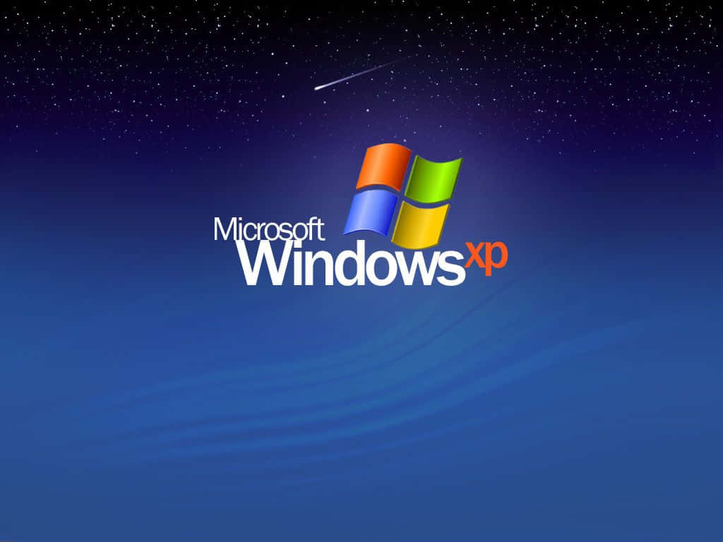 The Iconic Microsoft Windows Xp Logo Background