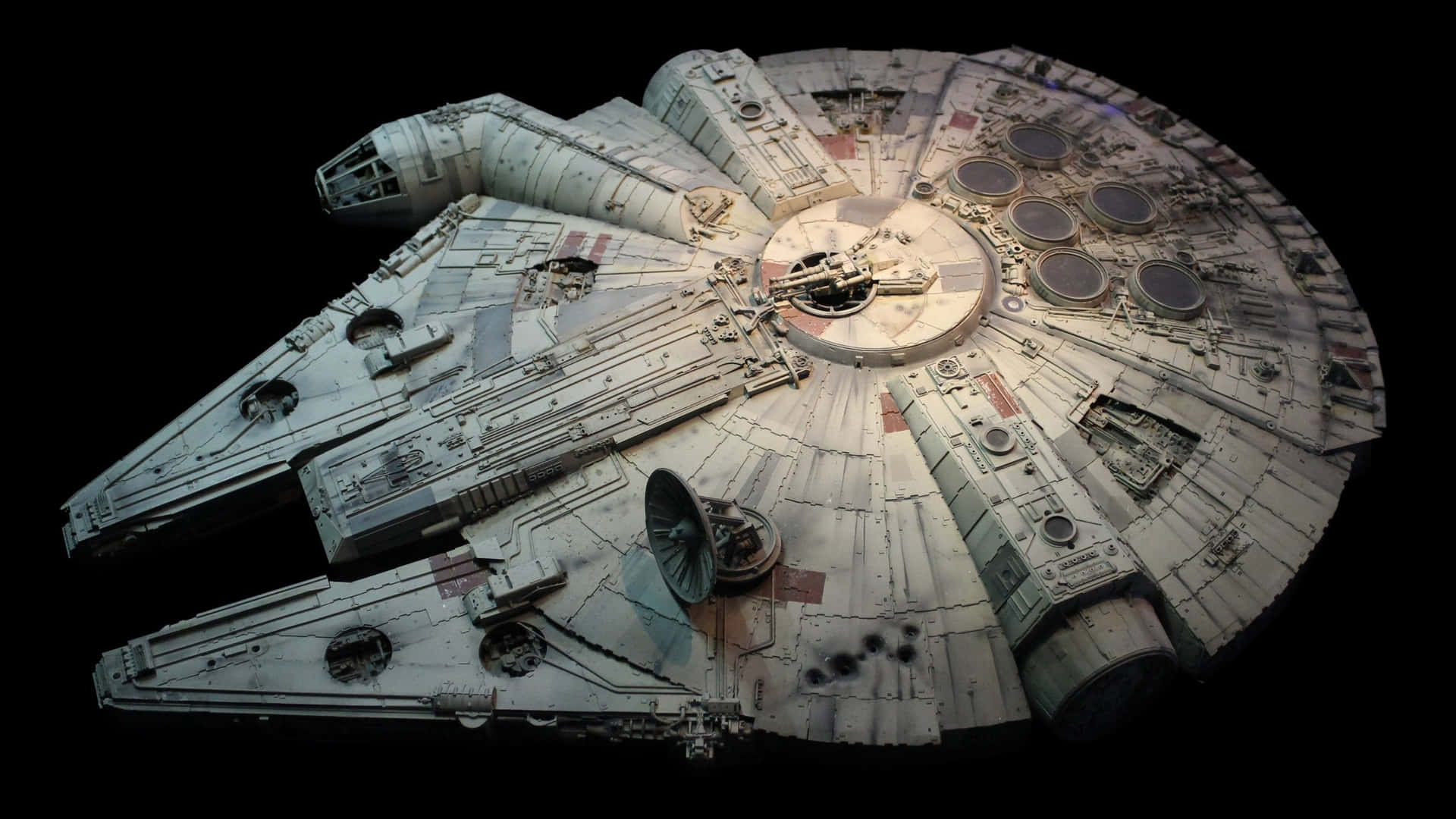 The Iconic Millenium Falcon. Background