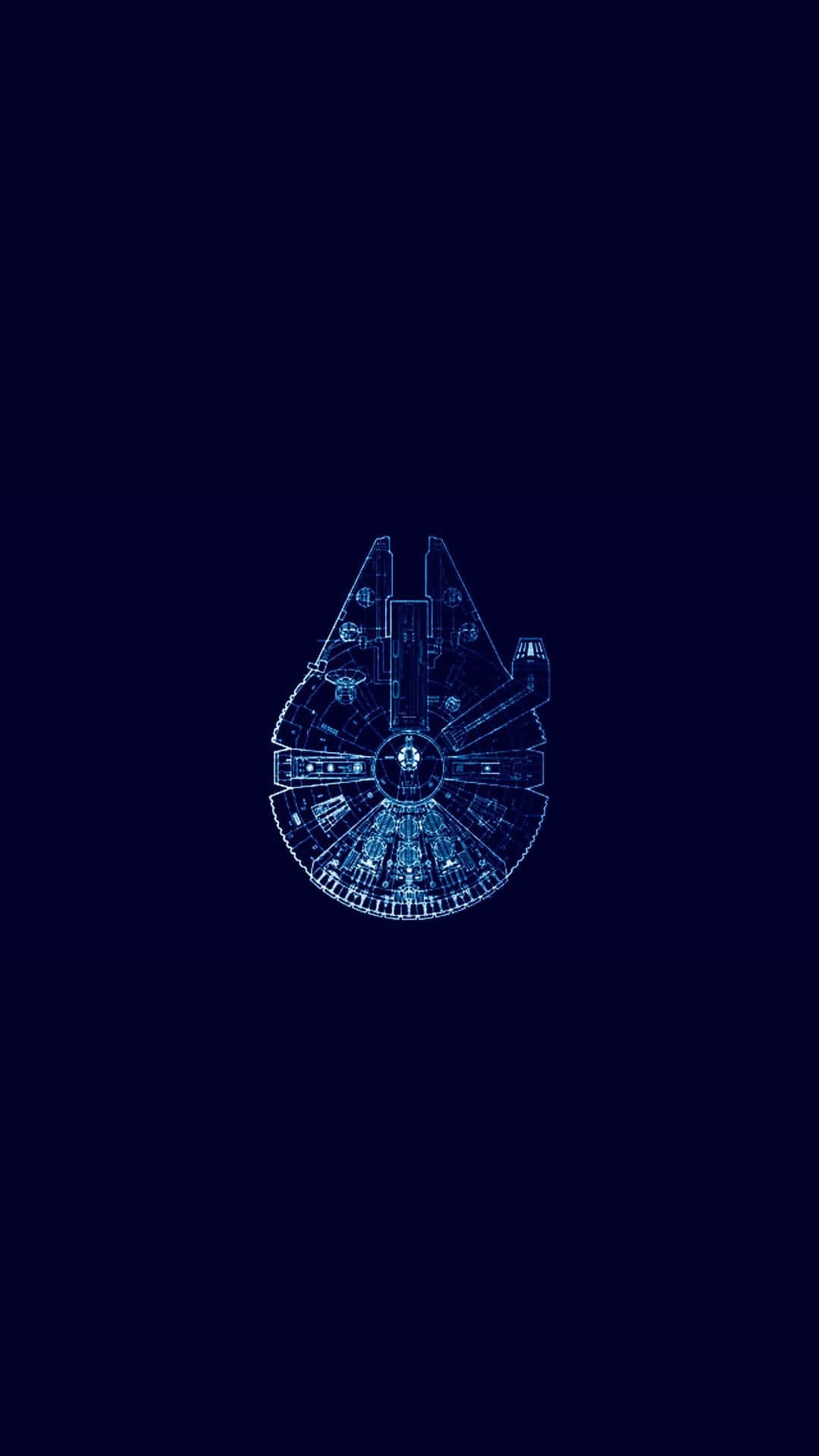 The Iconic Millenium Falcon Background