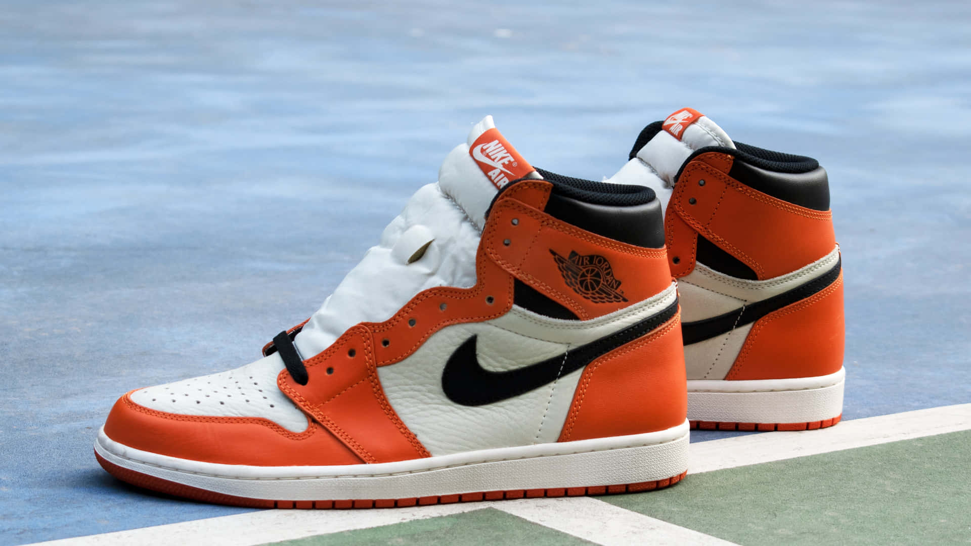 The Iconic Nike Air Jordan Sneakers Have Never Looked Better With This Life-like 4k Wallpaper. Background