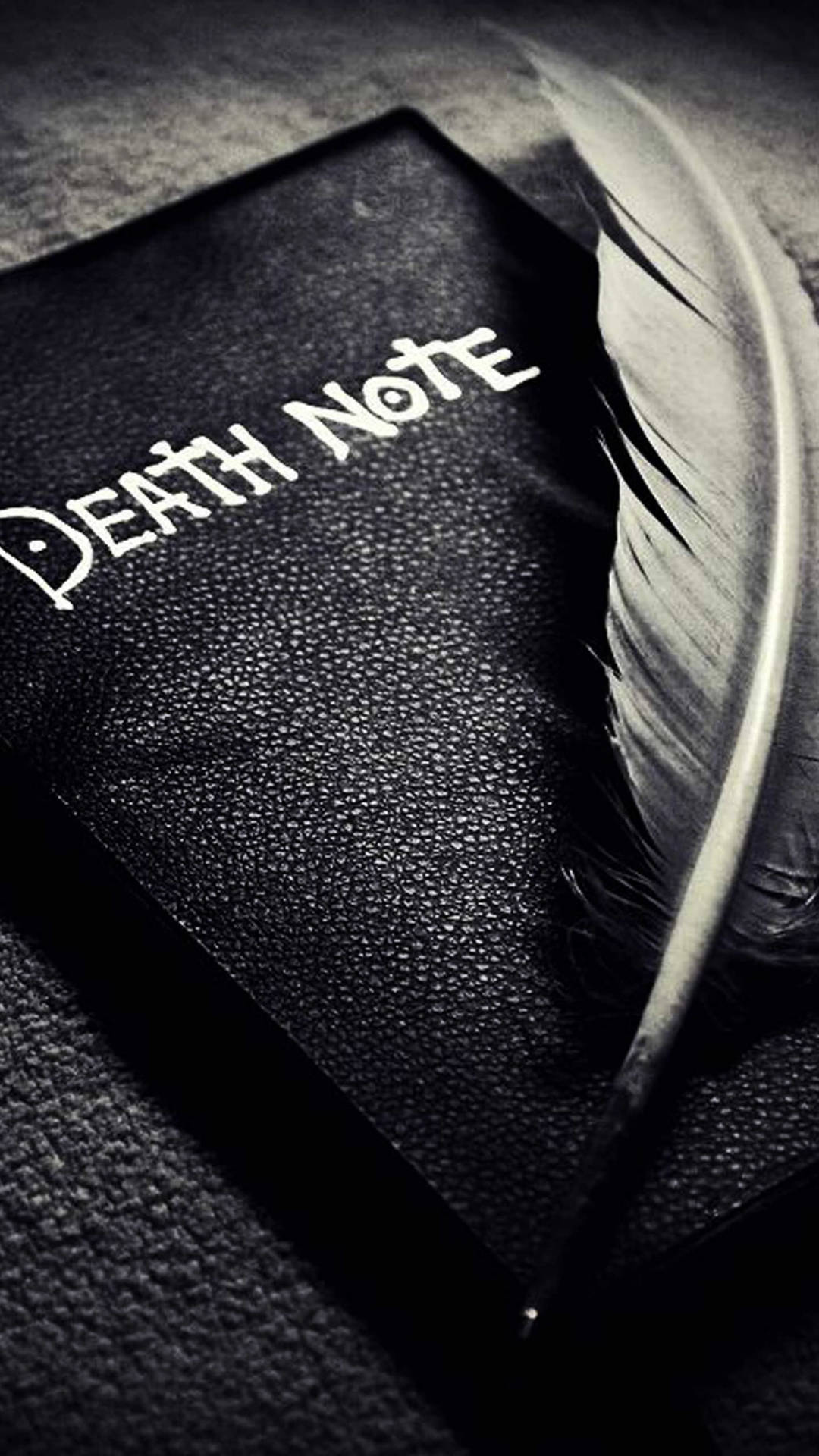 The Iconic Notebook From Death Note Phone Background