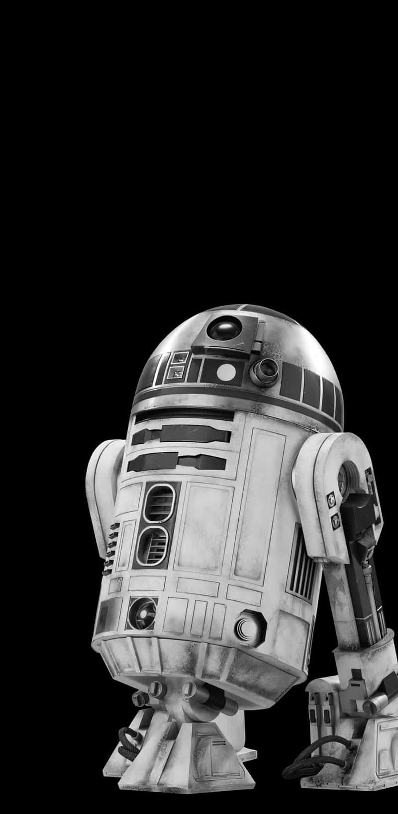 The Iconic R2-d2 Robot Character From Star Wars Background