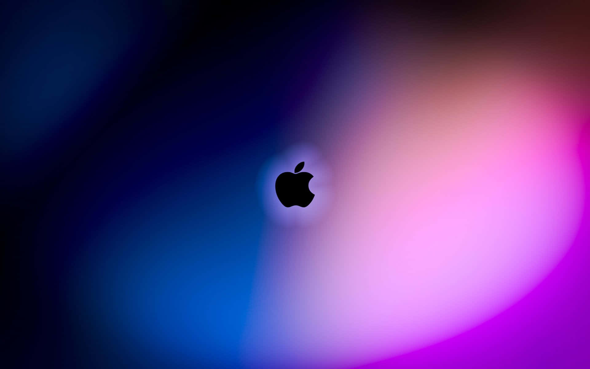 The Iconic Retro Apple Logo Background