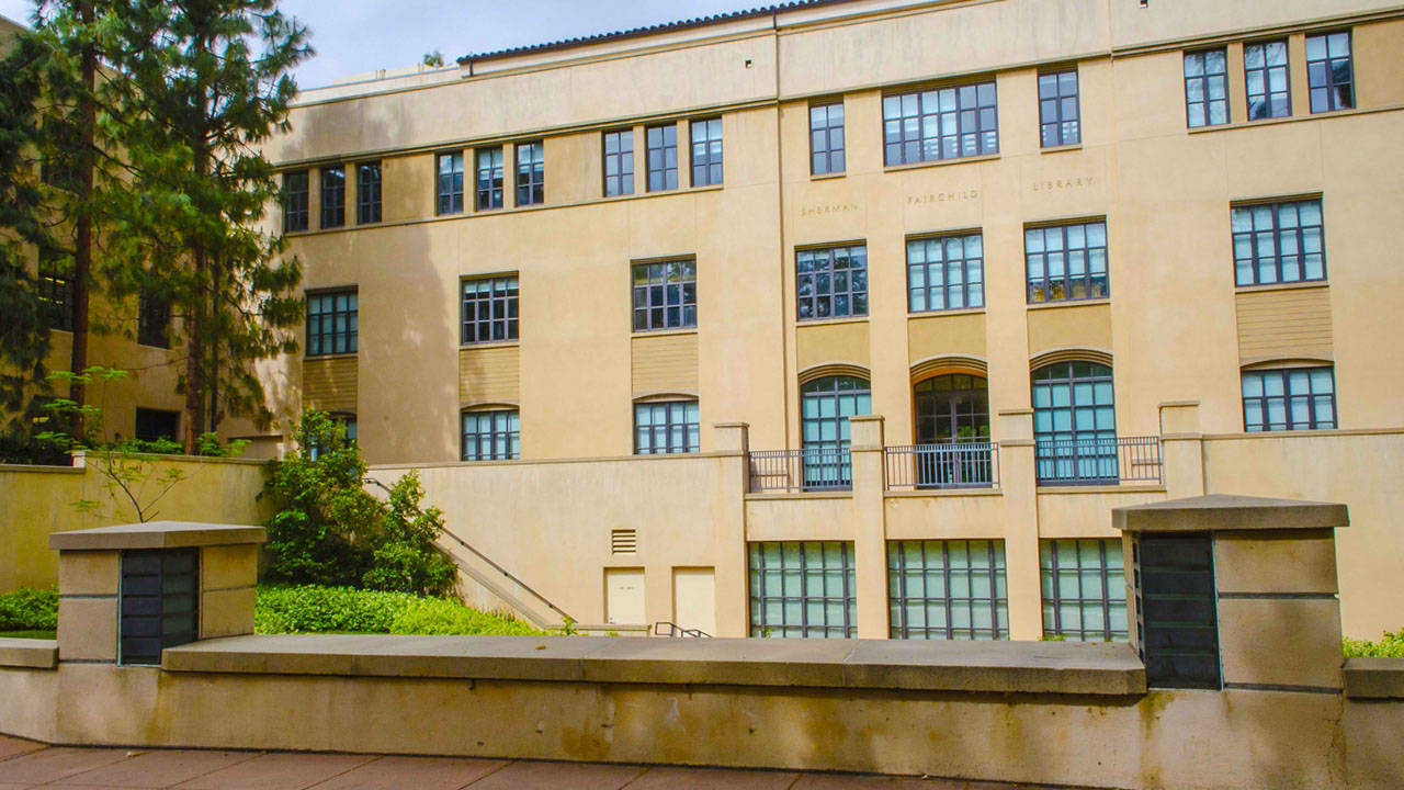 The Iconic Sherman Fairchild Library At Caltech