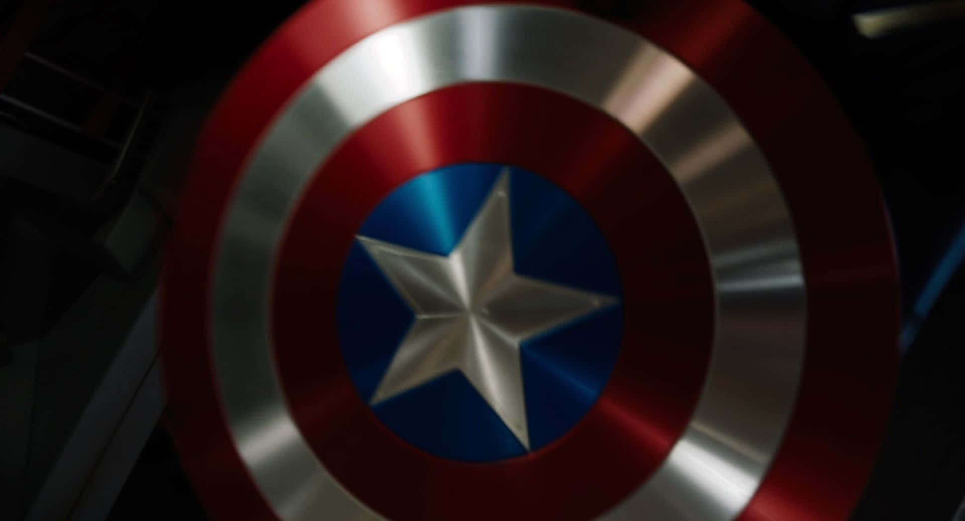 The Iconic Shield Of America’s Favorite Superhero, Captain America Background