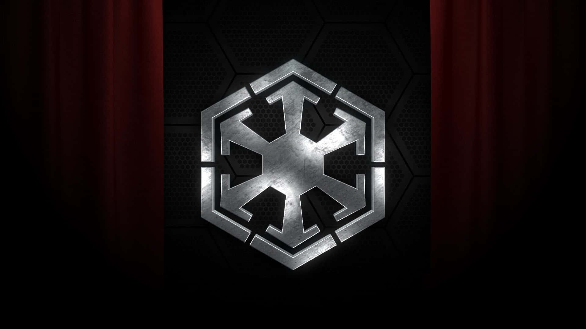 The Iconic Star Wars Empire Logo Background